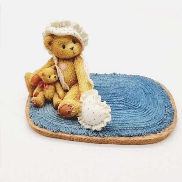 Cherished Teddies Priscilla and Greta Our Hearts Belong To You Figurine 1995 - Picture 4 of 13